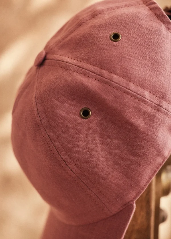 Sezane Cap Chase Leinen