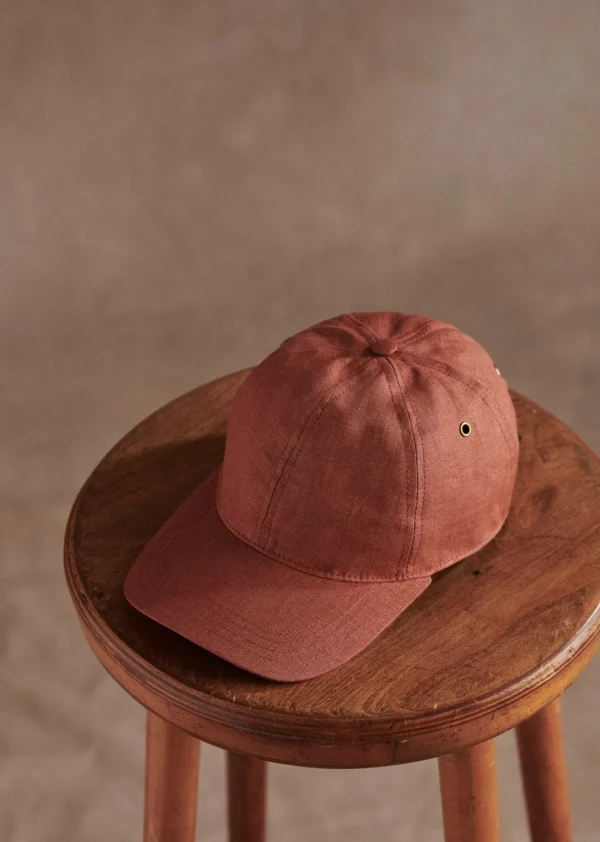 Sezane Cap Chase Leinen