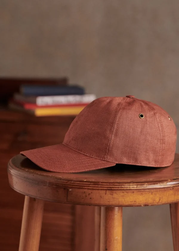 Sezane Cap Chase Leinen