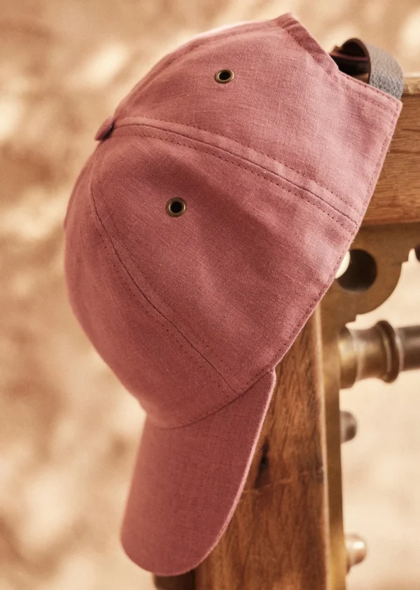 Sezane Cap Chase Leinen