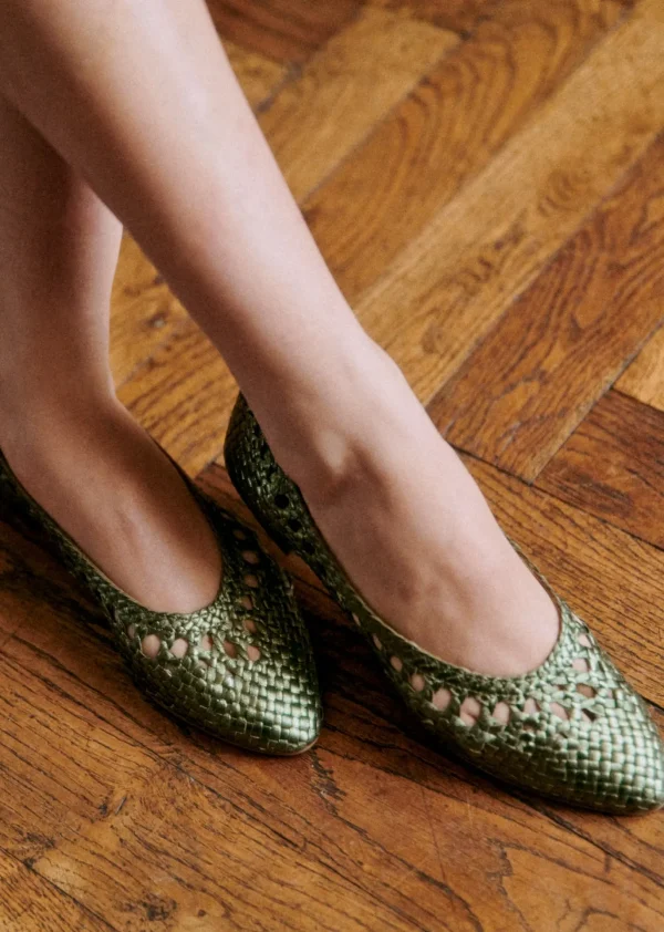 Sezane Flache Ballerinas Anya
