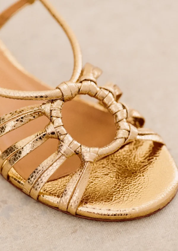 Sezane Flache Sandalen Gloria