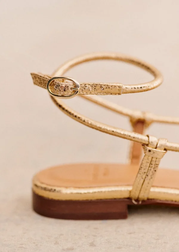 Sezane Flache Sandalen Gloria