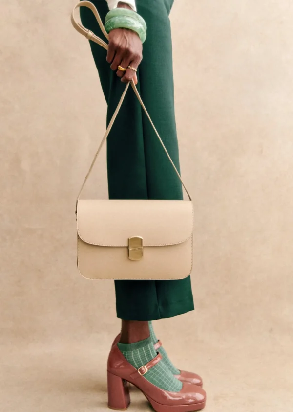 Sezane Hohe Riemchenballerinas Georgia