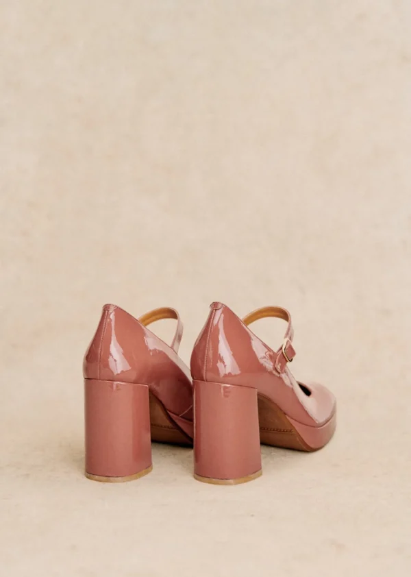 Sezane Hohe Riemchenballerinas Georgia