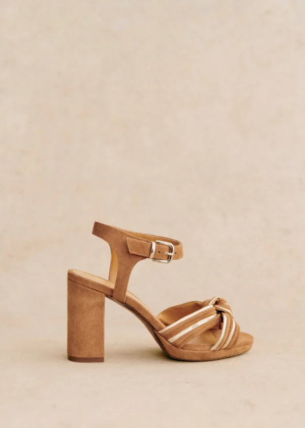 Sezane Hohe Sandalen Carmela