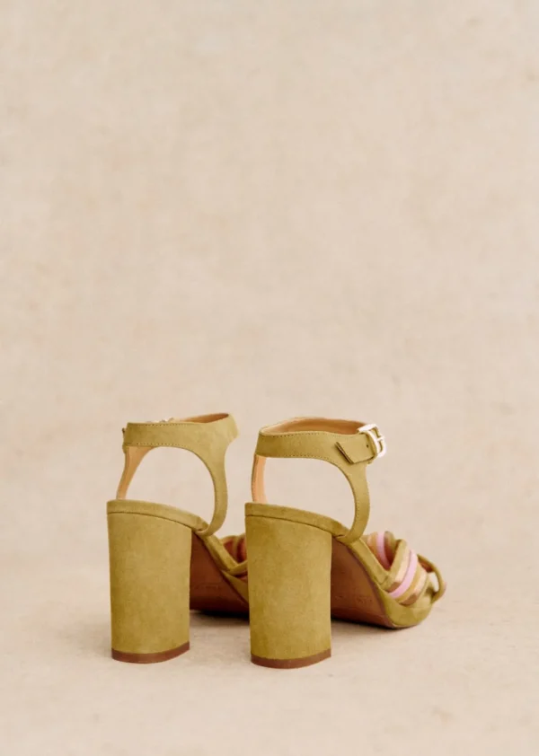 Sezane Hohe Sandalen Carmela