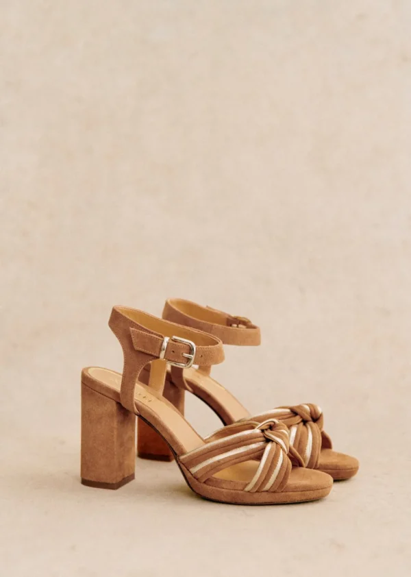 Sezane Hohe Sandalen Carmela