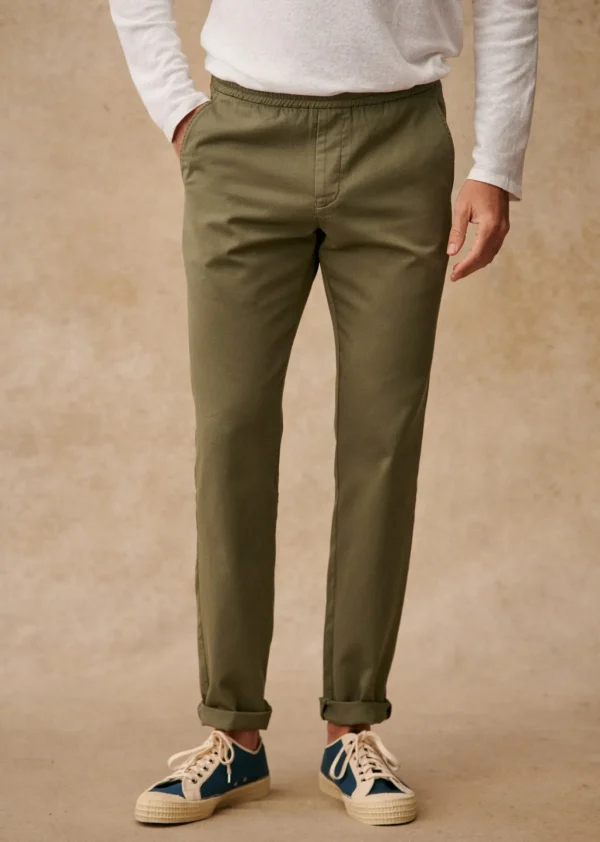 Sezane Hose Danny Leichte Baumwolle