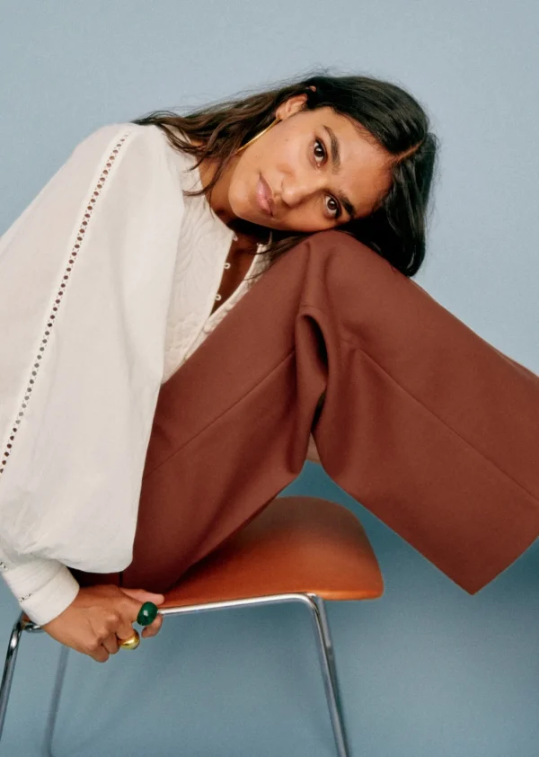 Sezane Hose Marino