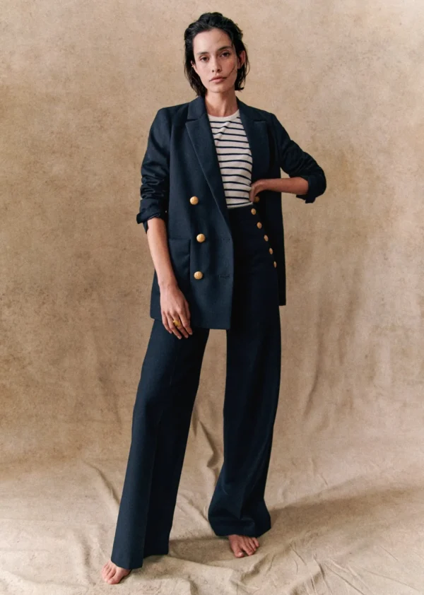 Sezane Hose Marino