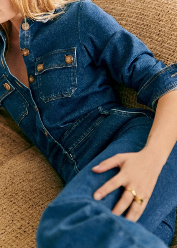Sezane Jumpsuit Brooklyn