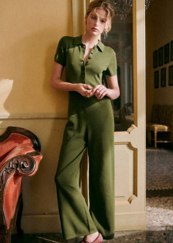 Sezane Jumpsuit Laurence