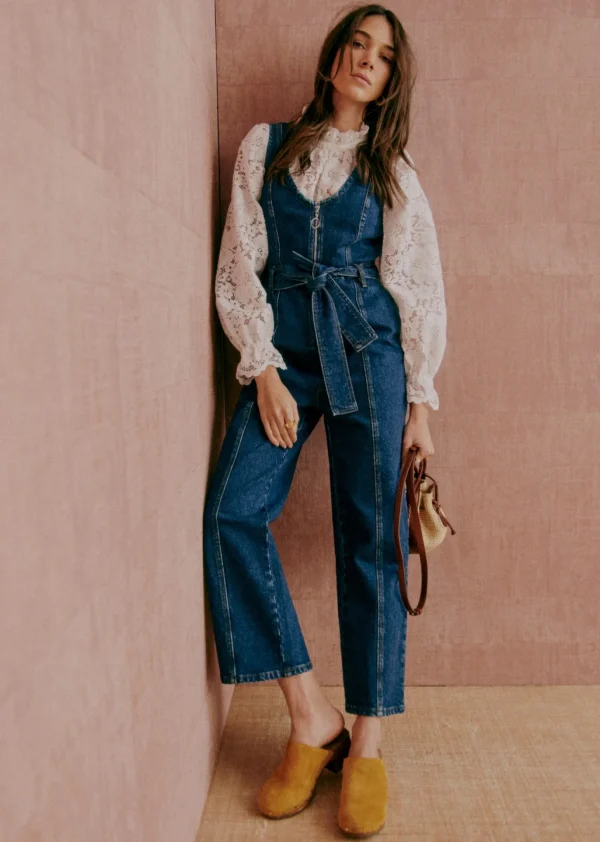Sezane Jumpsuit Selene
