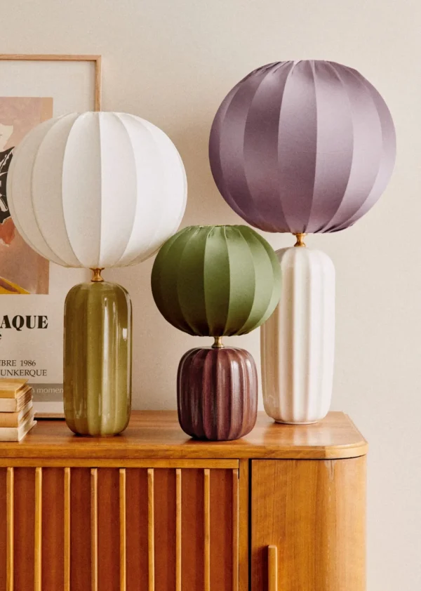 Sezane Lampe Traviata Kleines Modell – Mahagoni
