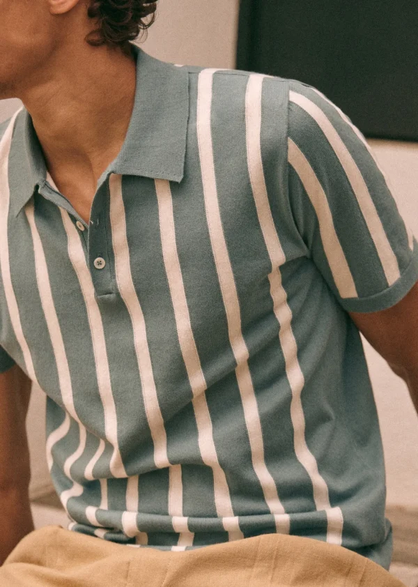 Sezane Polo-Shirt Armel