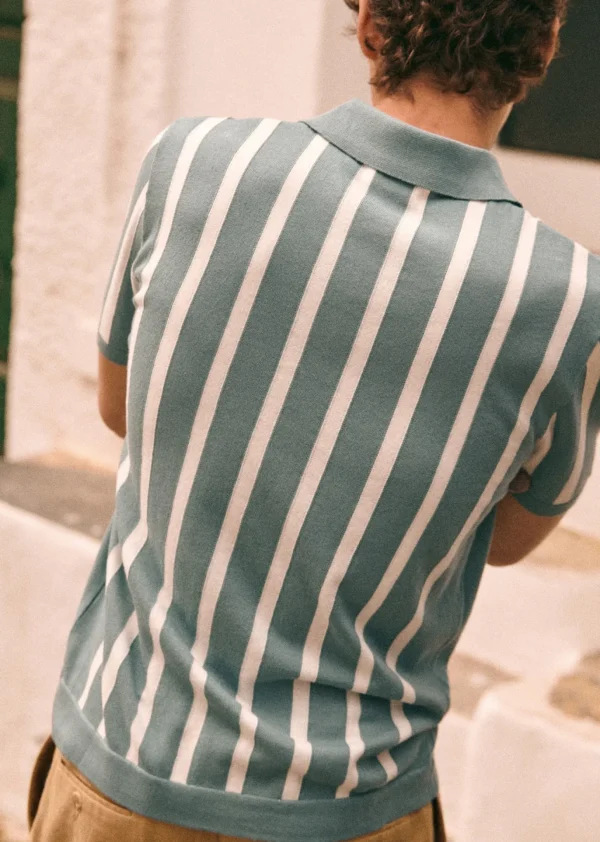Sezane Polo-Shirt Armel