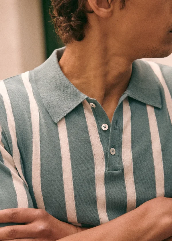 Sezane Polo-Shirt Armel