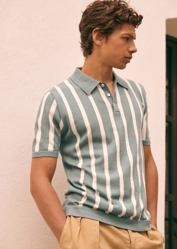 Sezane Polo-Shirt Armel