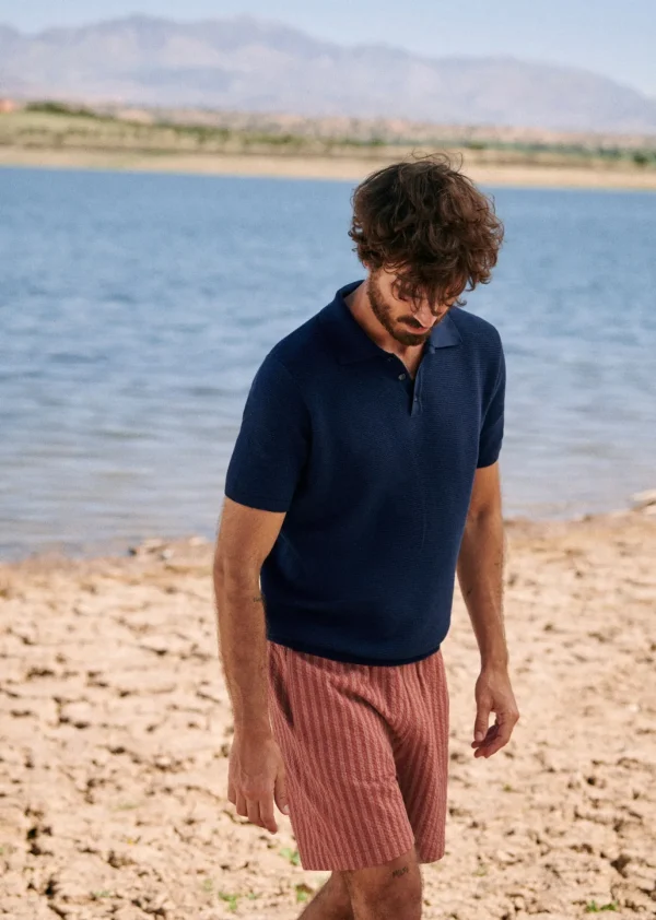 Sezane Polo-Shirt Maille Simeone