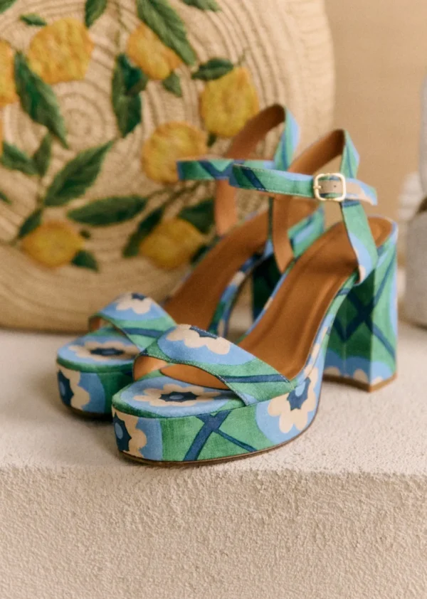 Sezane Sandalen High Maribel - Sézane X Momonì