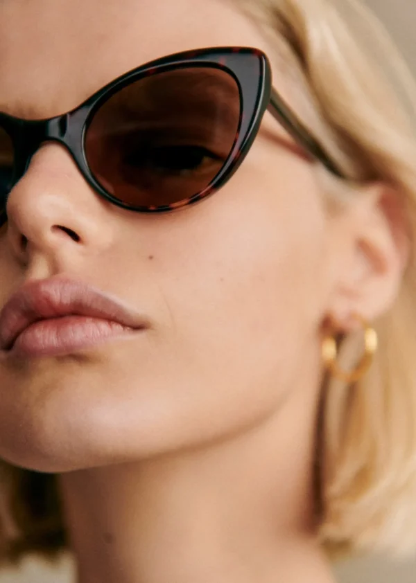 Sezane Sonnenbrille Bianca