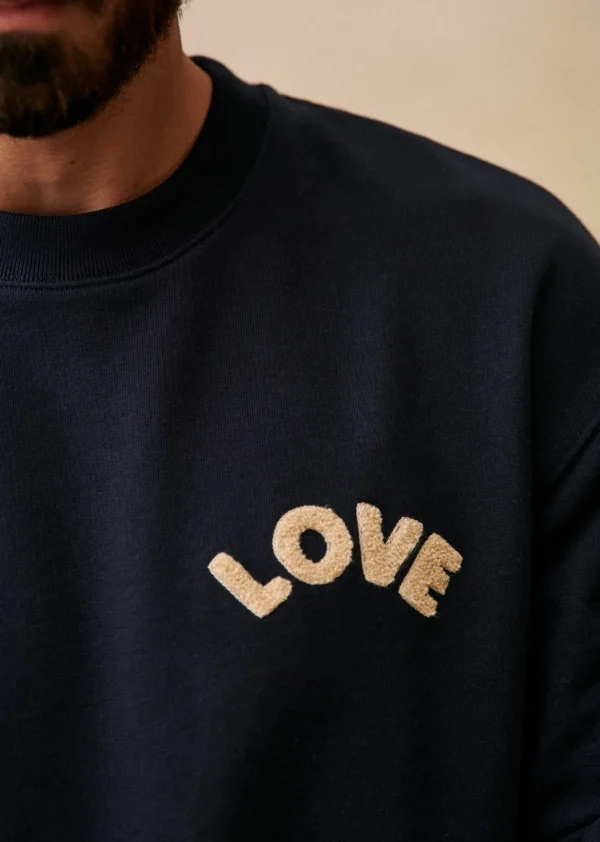 Sezane Sweatshirt Love