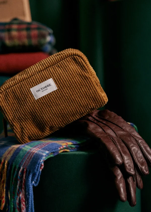 Sezane Totebag Und Shopper Twyman Velours Côtelé