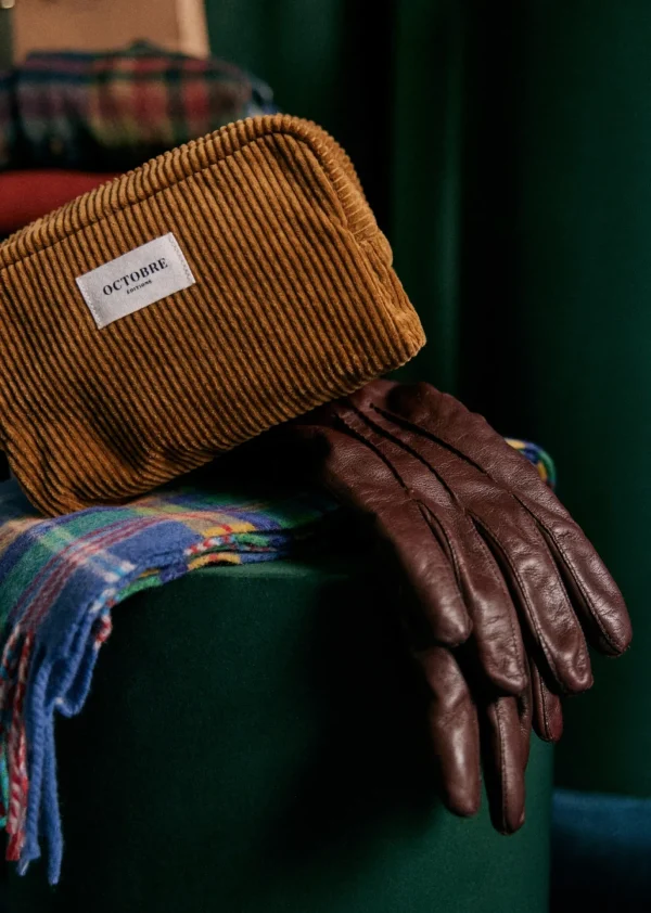 Sezane Totebag Und Shopper Twyman Velours Côtelé