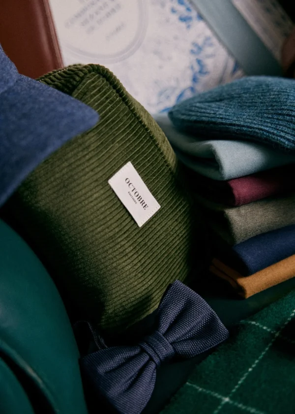 Sezane Totebag Und Shopper Twyman Velours Côtelé