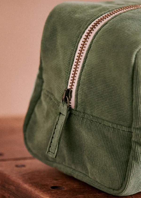 Sezane Totebag Und Shopper Twyman Velours Côtelé