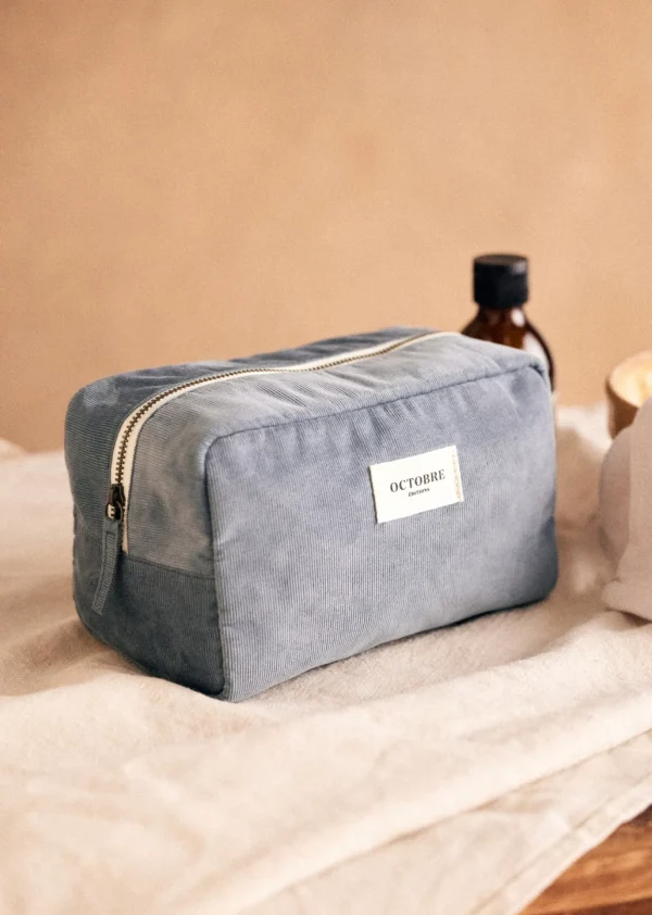 Sezane Totebag Und Shopper Twyman Velours Côtelé
