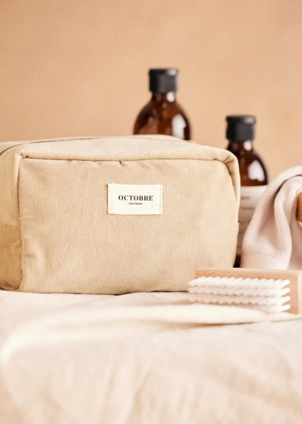 Sezane Totebag Und Shopper Twyman Velours Côtelé