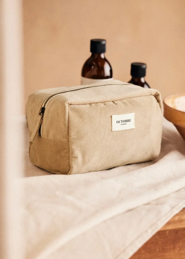 Sezane Totebag Und Shopper Twyman Velours Côtelé