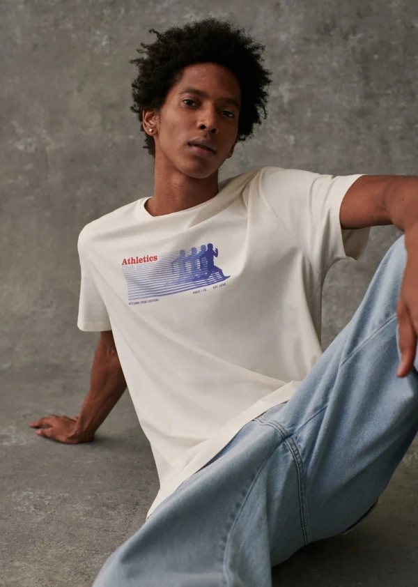 Sezane T-Shirt Athletics Club