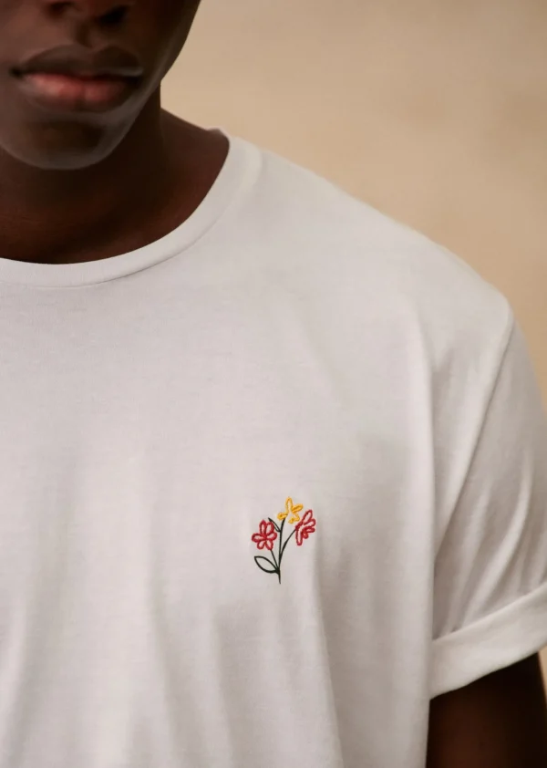 Sezane T-Shirt Fleur