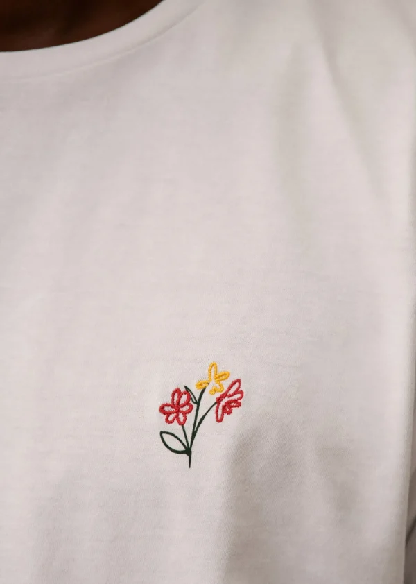 Sezane T-Shirt Fleur