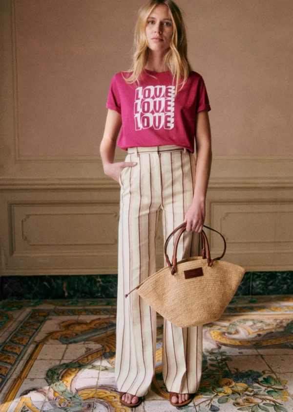 Sezane T-Shirt Love Love Love