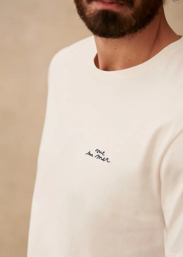 Sezane T-Shirt Vue Sur Mer