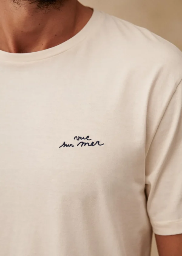 Sezane T-Shirt Vue Sur Mer